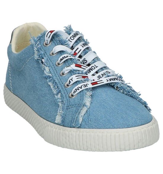 Net zo Leeg de prullenbak Industrialiseren Tommy Hilfiger - Tommy Jeans Casual Denim Sneaker - Sneaker laag gekleed -  Dames -... | bol.com