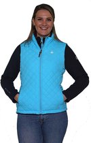 BJØRNSON SARA Bodywarmer Dames - Maat 38 - Blauw Aqua