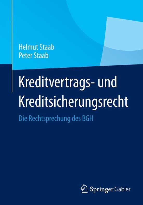Business and Economics (German Language) - Kreditvertrags- u ... - cover