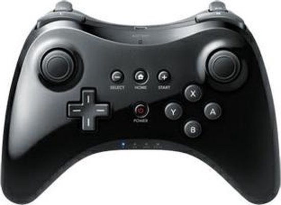 dramatisch mout Giet Pro controller - Geschikt voor Nintendo Wii U - Zwart | bol.com