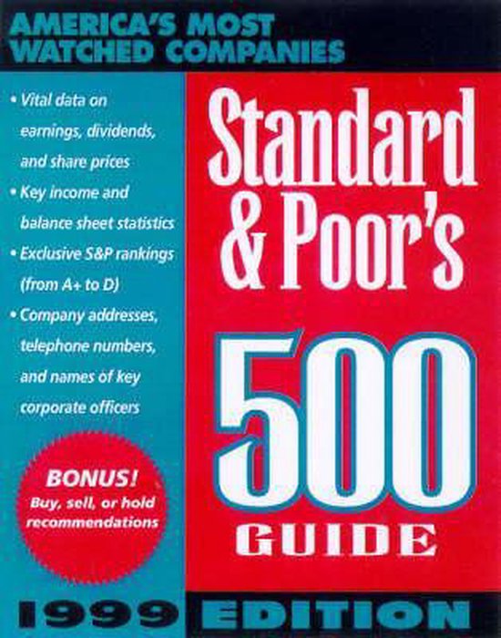 Standard & Poor's 500 Guide, Standard & Poor 9780070527645 Boeken bol