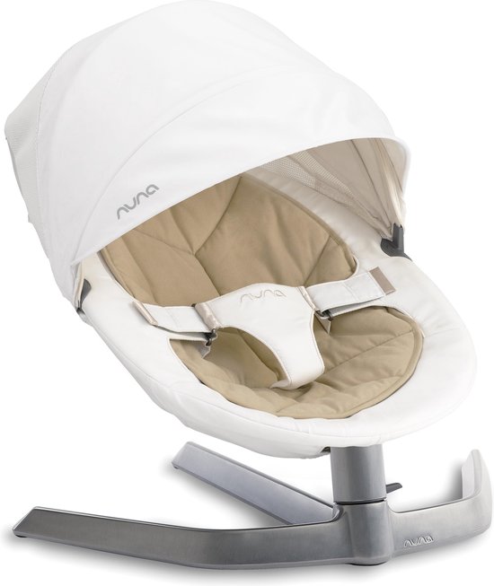 Bol Com Nuna Leaf Zonnekap En Insectennet Bisque Wit
