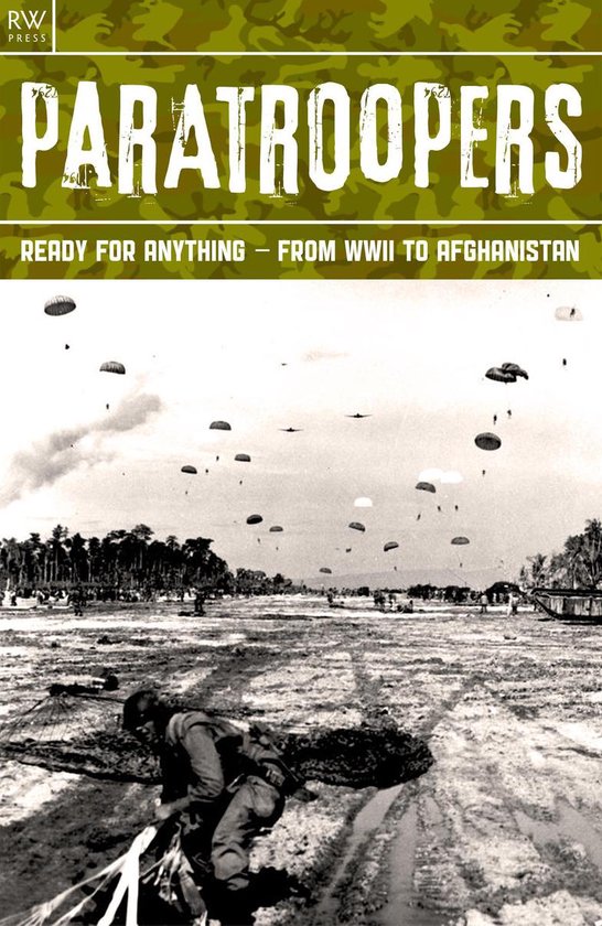 Boek cover Paratroopers van Freya Hardy (Onbekend)