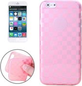 iphone 6 / 6s (4.7 inch) TPU Cover, hoesje, case transparant roze