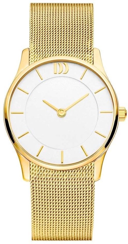 Danish Design IV05Q1063 horloge dames - goud - edelstaal doubl�