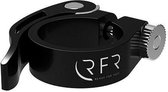 RFR zadelklem met snelspanner zwart - Diameter 34,9 mm