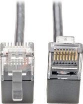 Tripp Lite N201-SR2-GY netwerkkabel 0,6 m Cat6 U/UTP (UTP) Grijs