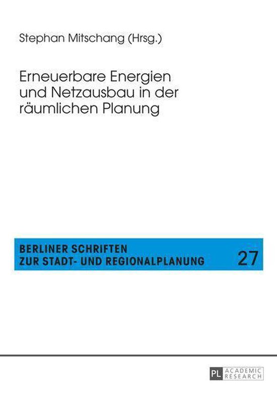 Berliner Schriften zur Stadt- und Regionalplanung 27 - Erneu ... - cover