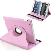 Leather 360 Degree Rotating Case Cover Stand Sleep Wake Licht Roze Light Pink voor Apple iPad Mini 4