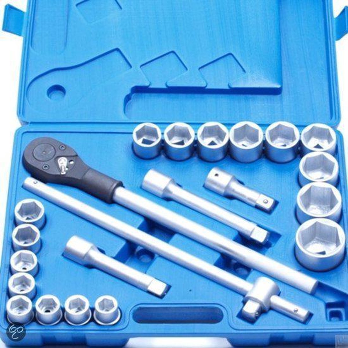 Toolwelle Dopsleutel Doppendoos 3/4", PROFI 22-delig MM