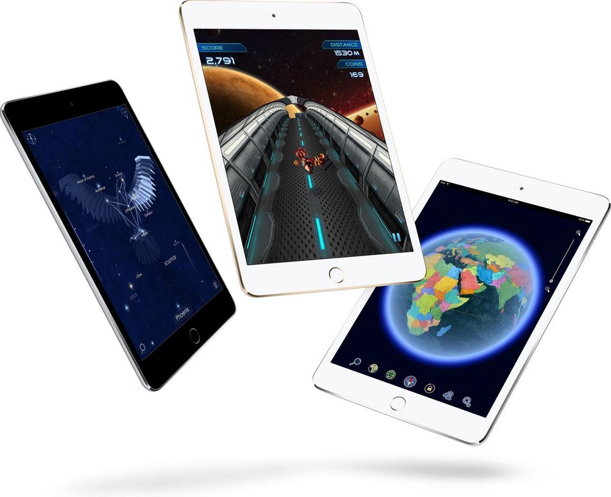 Apple iPad Mini 4 - 7.9 inch - WiFi + Cellular (4G) - 128GB 