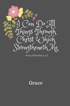 I Can Do All Things Through Christ Grace
