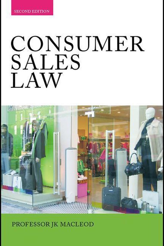Consumer Sales Law - cover