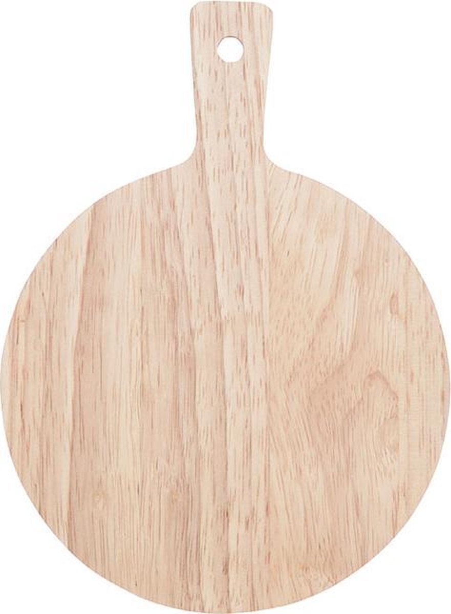 Cosy & Trendy Serveerplank Mini - Rubberhout - Ø 14 cm x 19 cm - Set-4