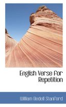 English Verse for Repetition