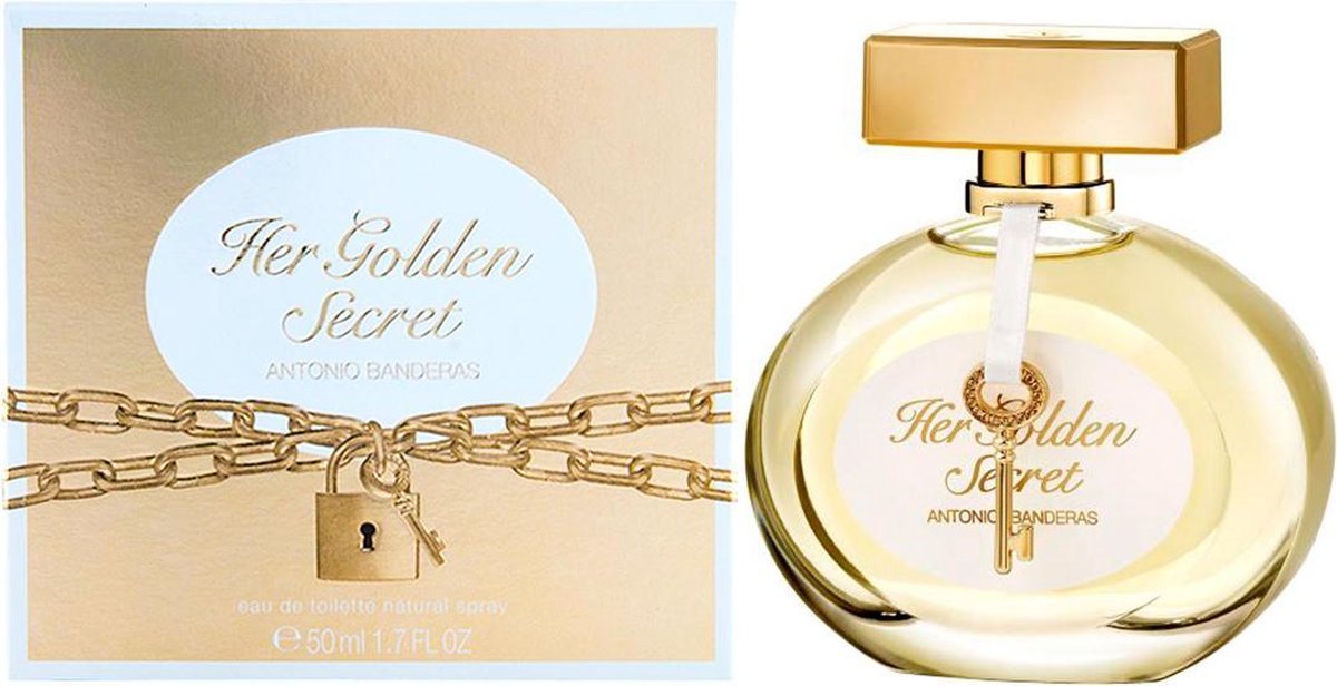 ANTONIO BANDERAS Her Secret Golden Eau De Toilette 50 ml