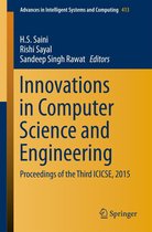 Advances in Intelligent Systems and Computing 413 - Innovations in Computer Science and Engineering