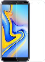 Shop4 - Samsung Galaxy J6 Plus Glazen Screenprotector - Gehard Glas Transparant