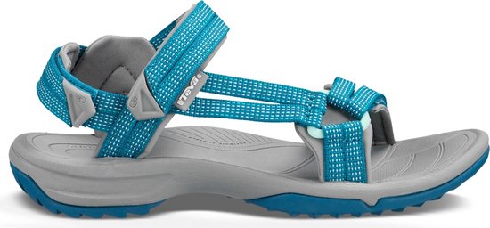 Teva Terra Fi Lite Dames Sandalen - Turkoois - Maat 41 | bol.com