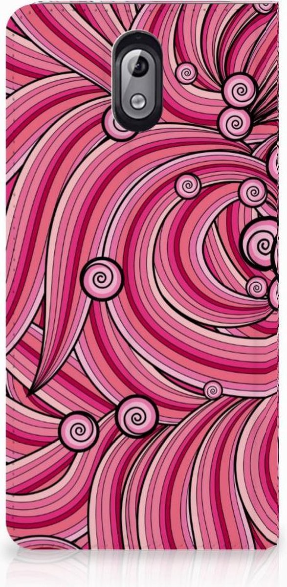 Nokia 3.1 (2018) Bookcase Swirl Pink