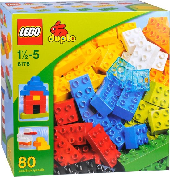 eindpunt repetitie Aanbevolen LEGO Duplo Basic Basisstenen Deluxe - 6176 | bol.com