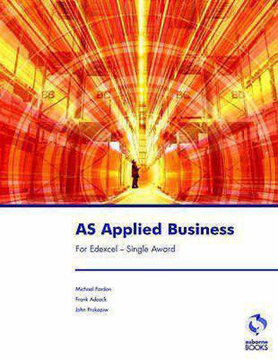 AS Applied Business for Edexcel - Single Award - Michael Fardon