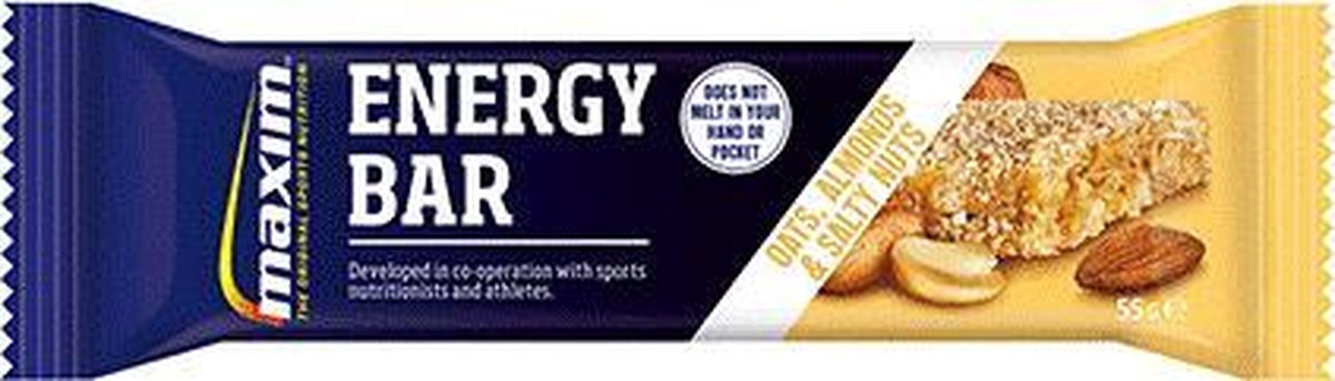 Maxim Energy Bars Oats, almonds and salty nut 55 gram