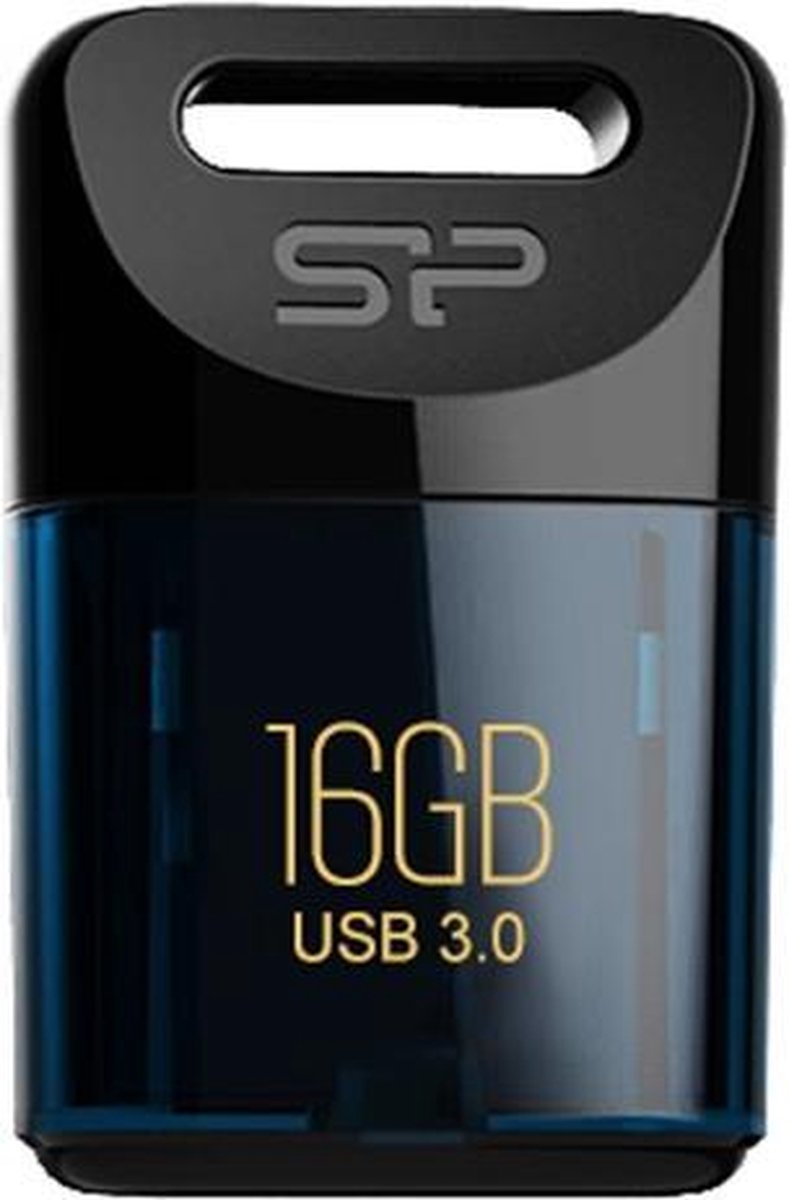 USB stick Silicon Power Jewel J06 16 GB Donkerblauw