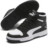 PUMA Rebound Layup SL Jr Sneakers Kinderen - Puma Black-Puma White - Maat 37