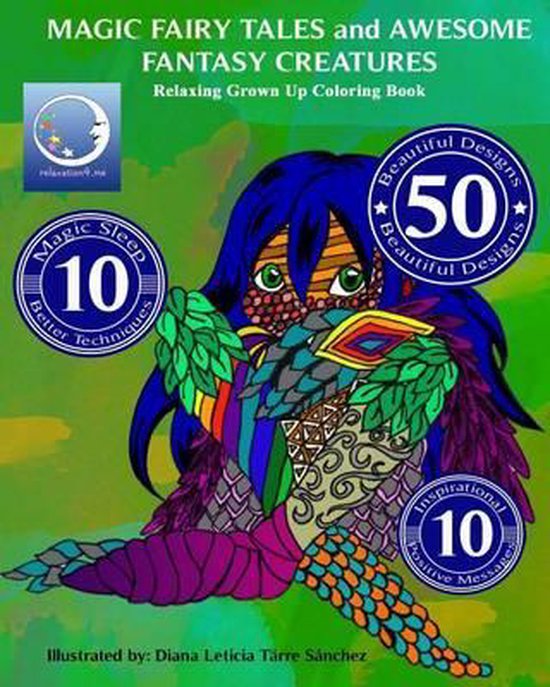 Relaxing Grown Up Coloring Book - cover