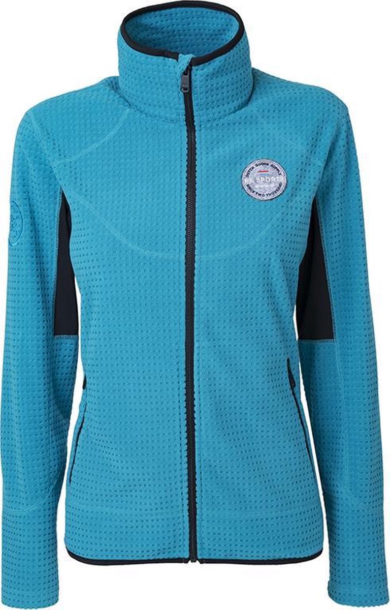 PK International Sportswear- Cascos - Fleece Jacket - Dames - Capri Blue - Maat XS/34