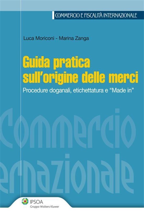 Guida pratica sull'origine delle merci - cover