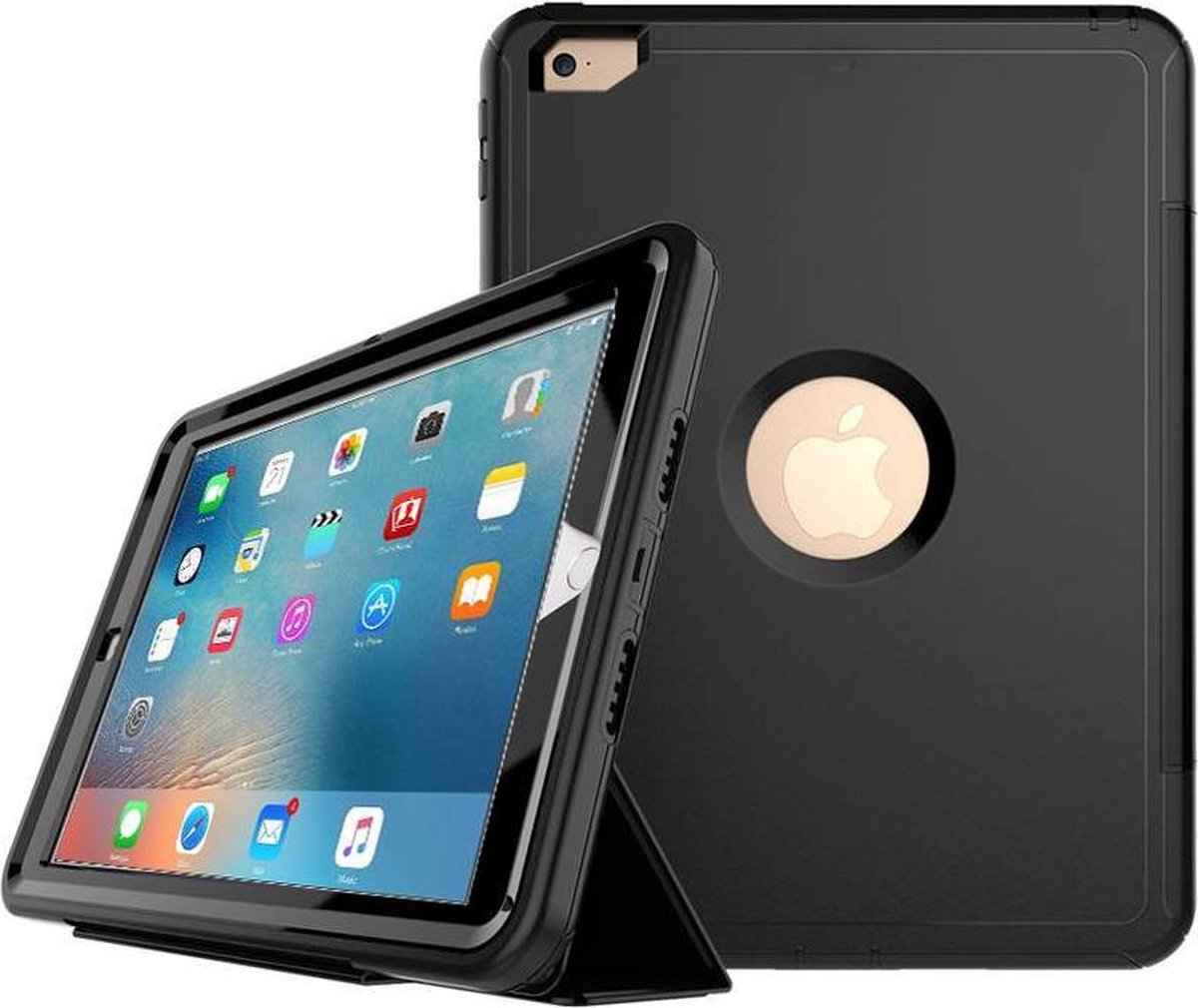 iPad Air 2 Hoes Shockproof Smart Case Zwart