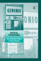 Re-materialising Cultural Geography - Critical Toponymies