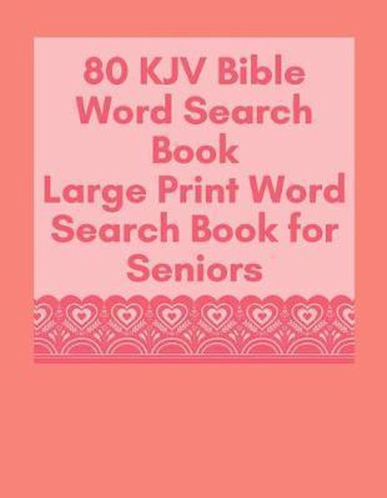 80 kjv bible word search book 9781098558130 everyday puzzle boeken bol