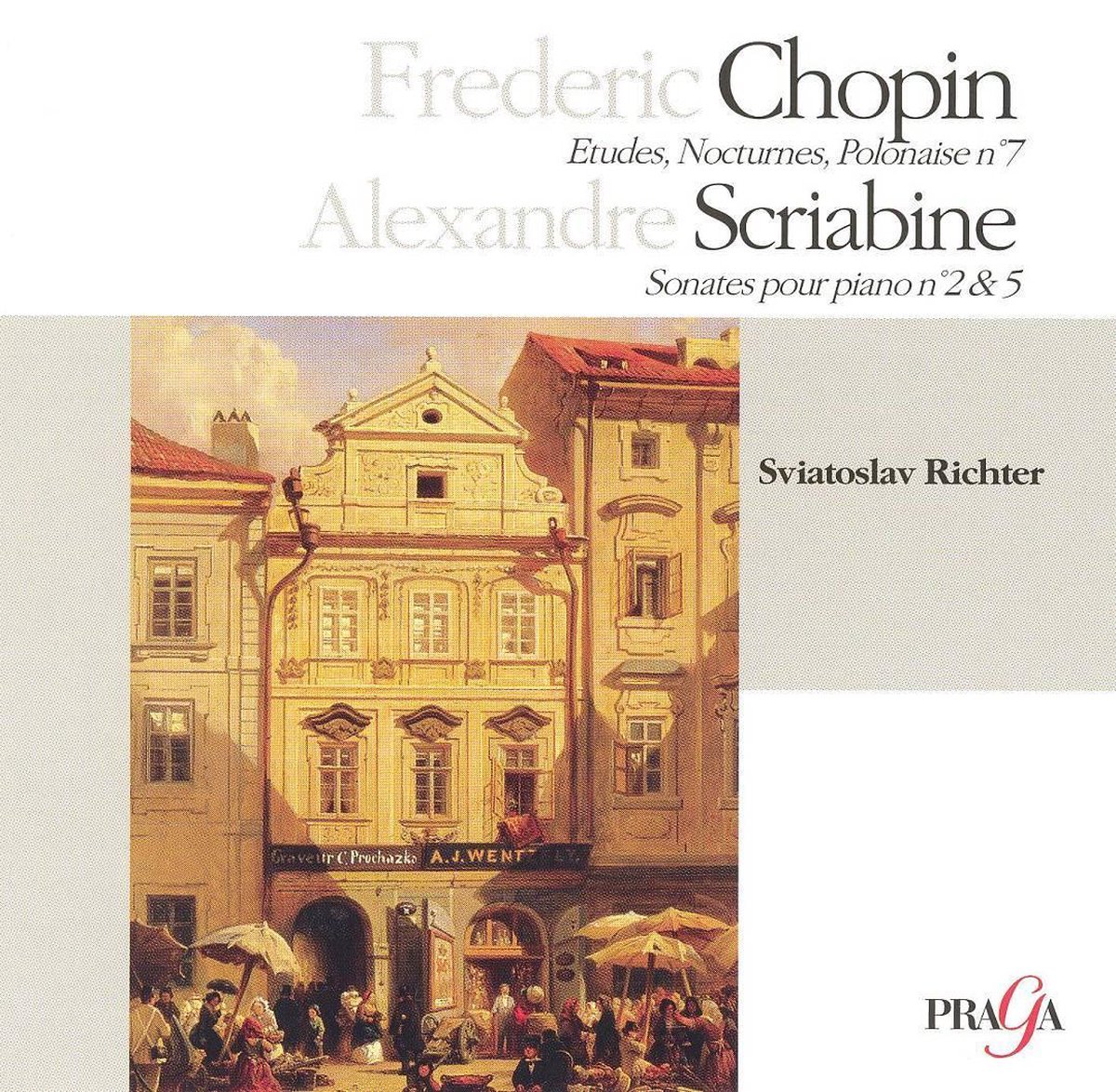 Chopin: Etudes; Nocturnes; Polonaise No. 7; Scriabine: Sonatas pour piano No. 2 & 5 - Sviatoslav Richter
