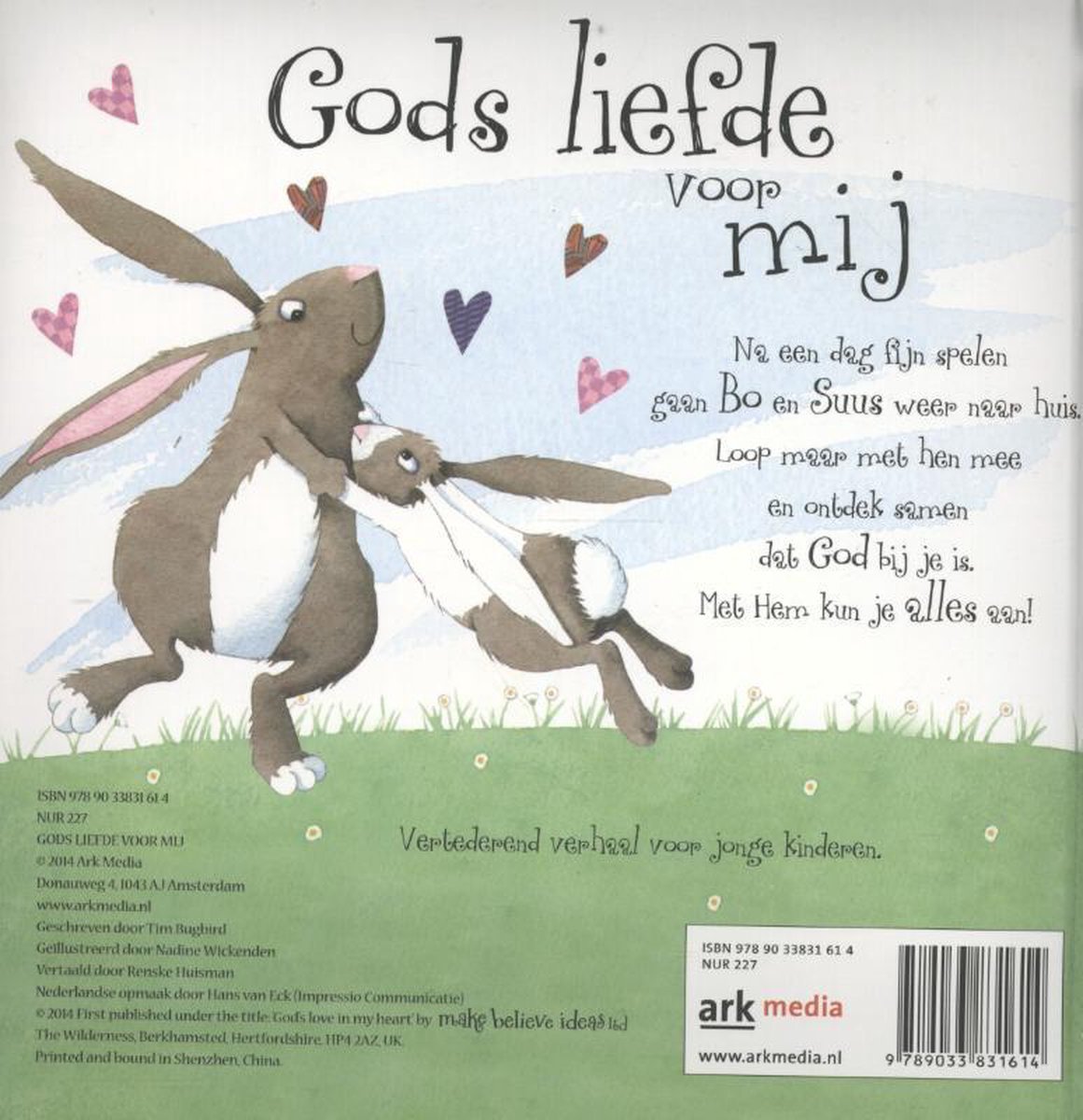 Gods liefde voor mij - back cover