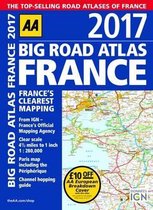 AA Big Road Atlas France 2017