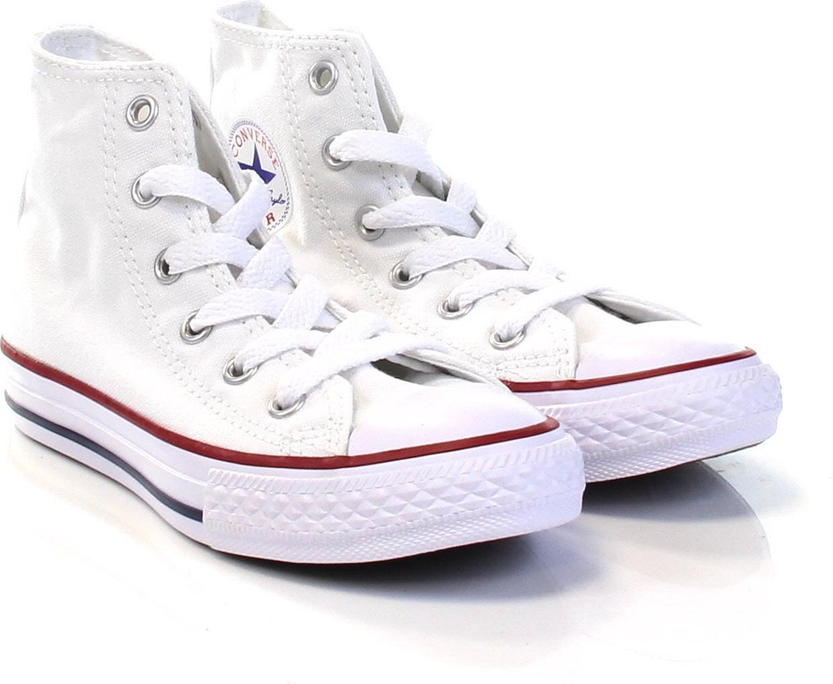 Converse Chuck Taylor All Star HI Witte Hoge All Stars 30 Wit bol