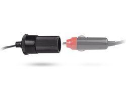 Denago Koelbox Omvormer - universeel voor stopcontact - 12V aansluiting - 1.75 meter snoer