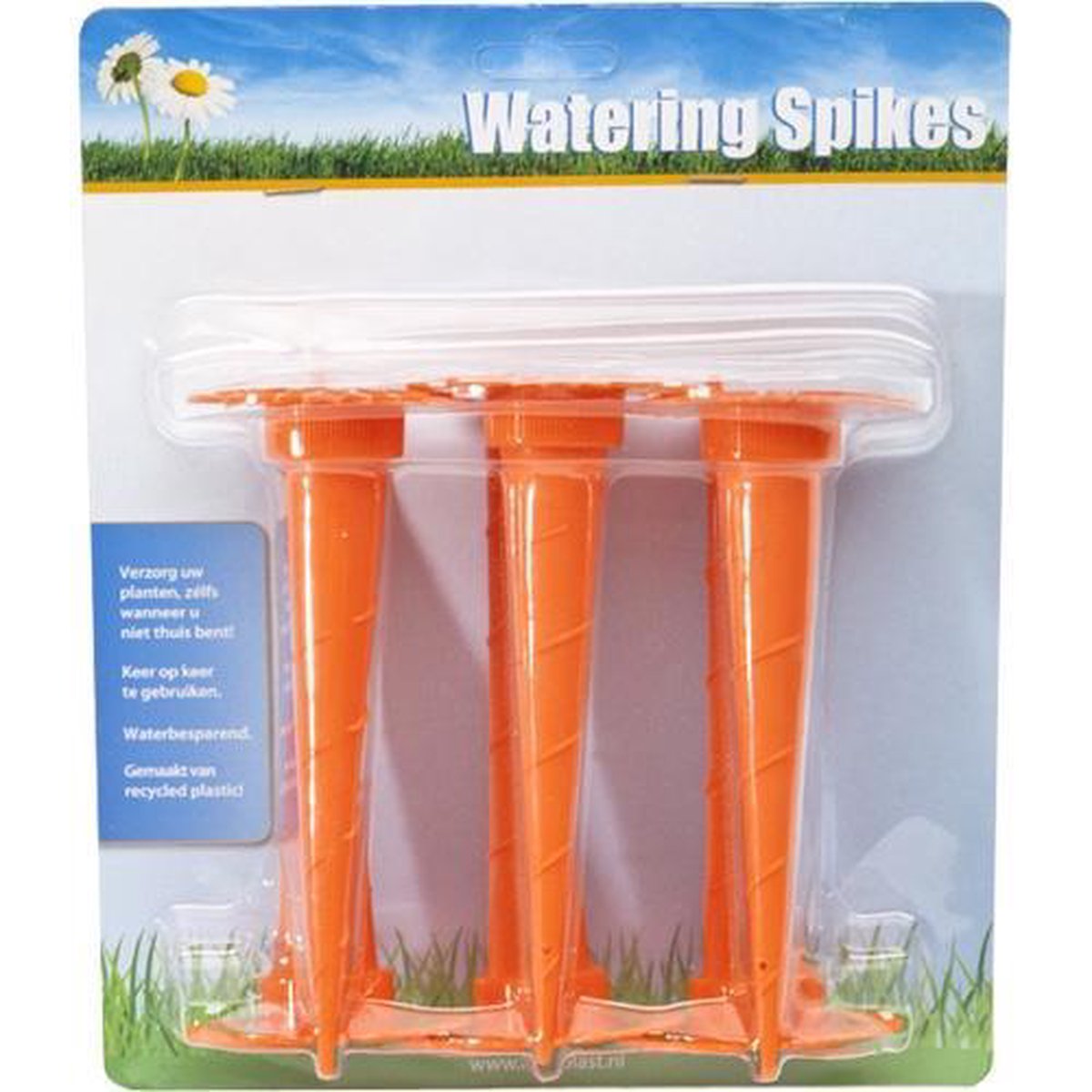 Waterreservoir voor planten Set / 2 waterbollen transparant - www.Total Waterreservoir voor planten Set / 2 waterbollen transparant - www.Total