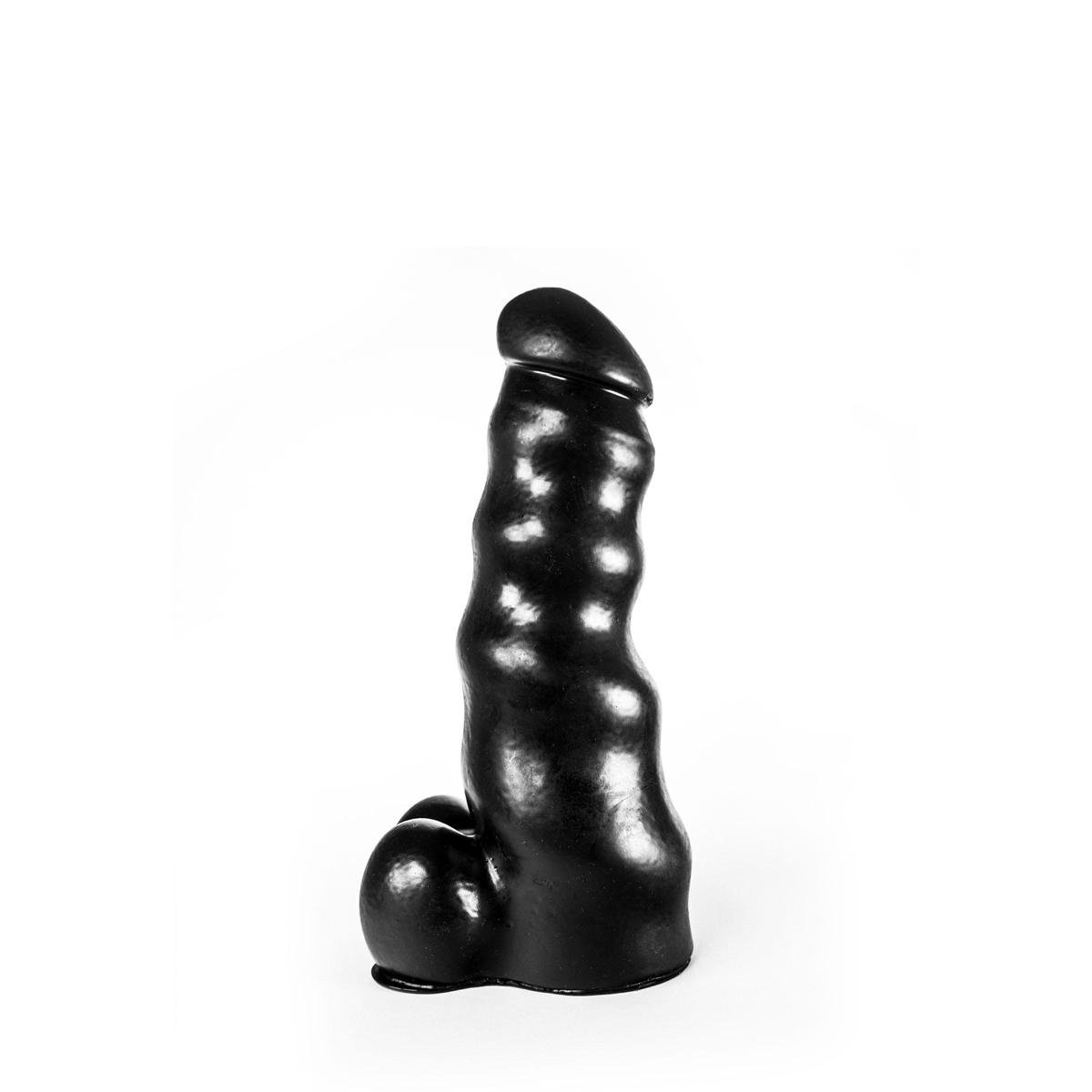 Goedkoopste Dinoo Dildo met Balzak Raptor 20,5 cm - zwart