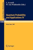 Quantum Probability and Applications IV