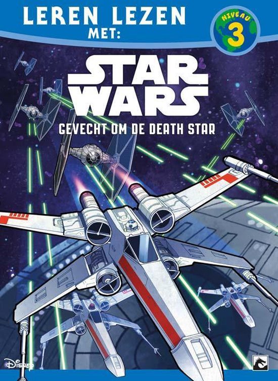 Star Wars  -  Gevecht om Death Star niveau 3 leren lezen - cover