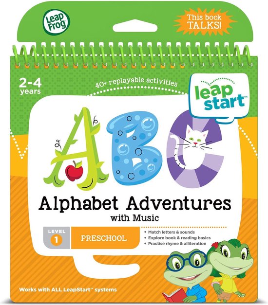 Leapfrog Alphabet Adventures Activity Book | Games | bol.com