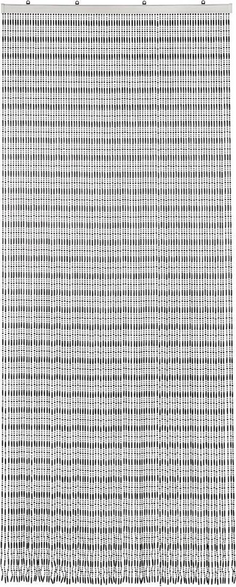 Vliegengordijn-deurgordijn- Perla 90x220 cm zwart