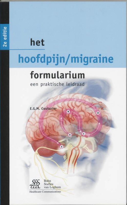 Cover van het boek 'Het hoofdpijn/migraine formularium / druk 2'