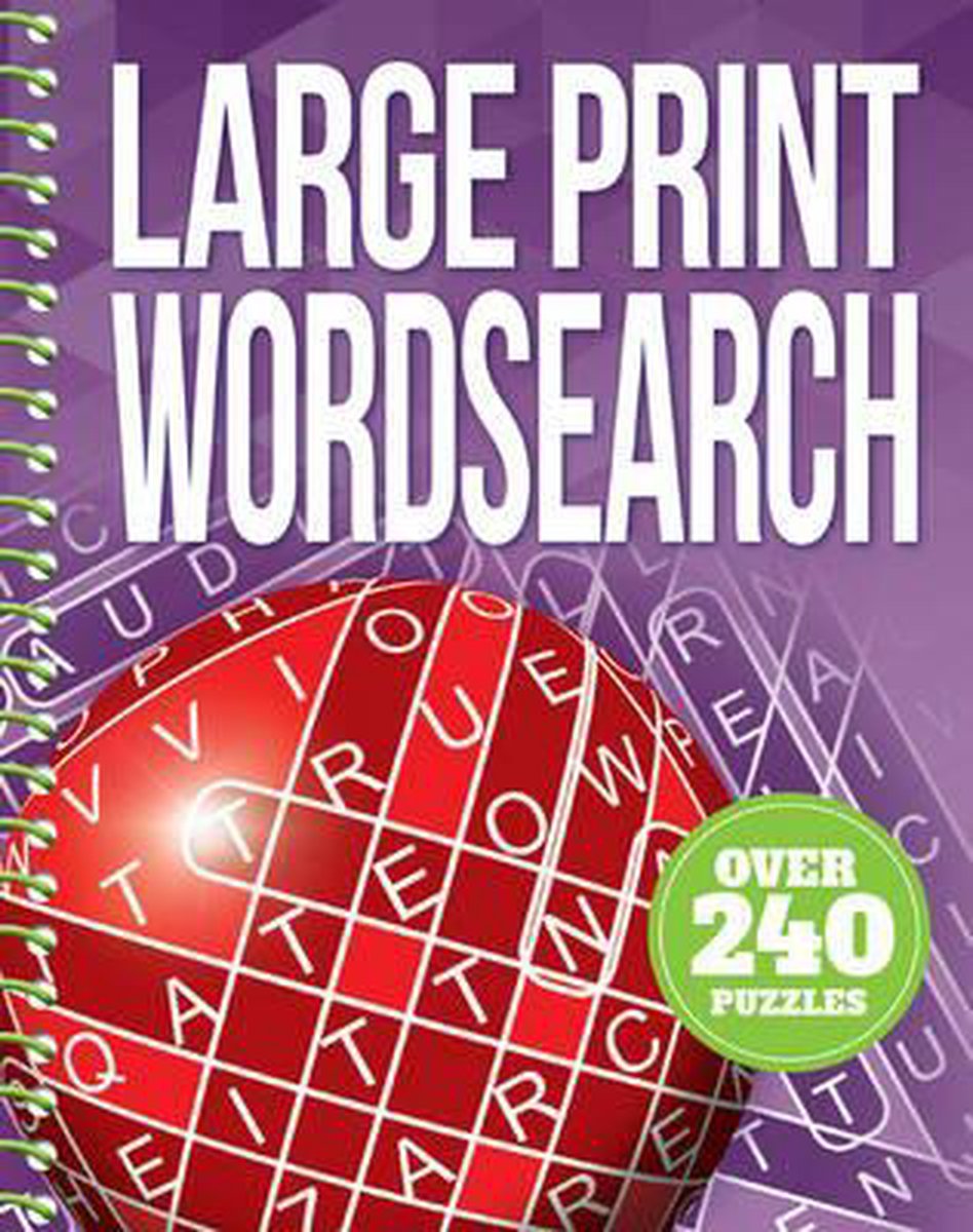 Large Print Wordsearch 2