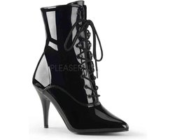 EU 41,5 = US 11 | VANITY-1020 | 4 Lace-Up Ankle Boot, Side Zip