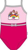 Studio 100 K3 Badpak Roze Regenboog Meisjes Maat 98/104